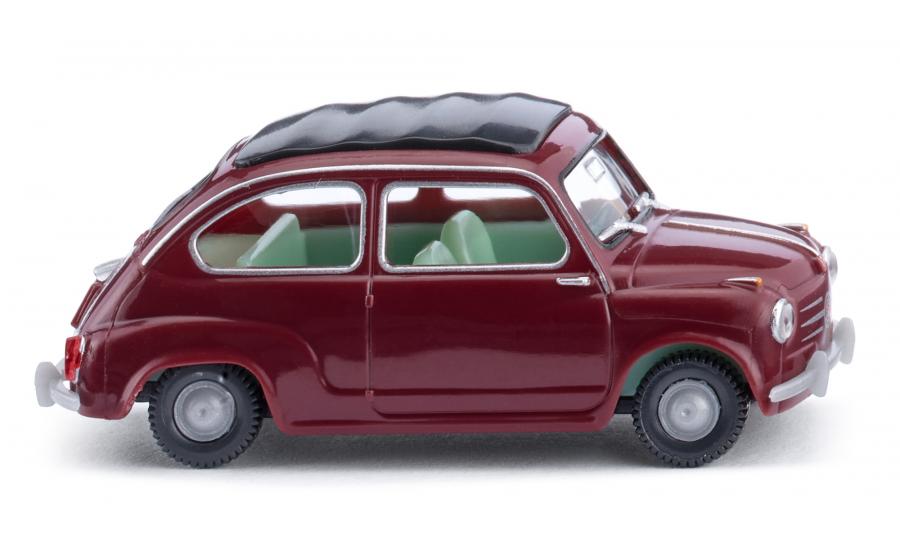 Fiat 600 - wine red