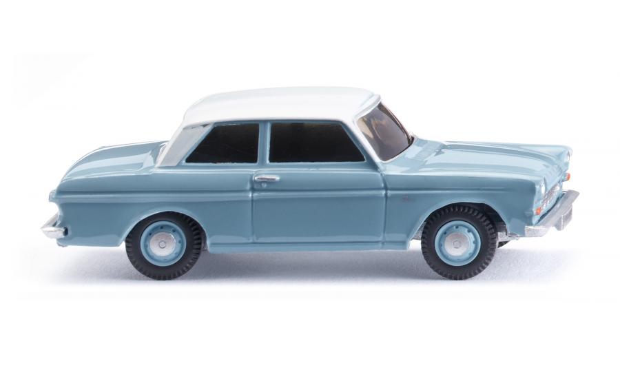 Ford Taunus 12M - pastellblau mit weißem Dach