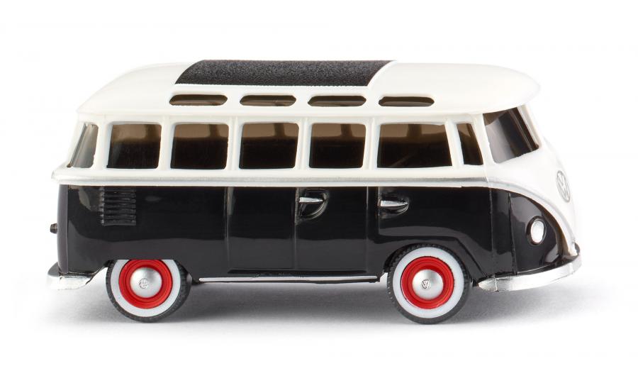 VW T1 Samba bus black/white