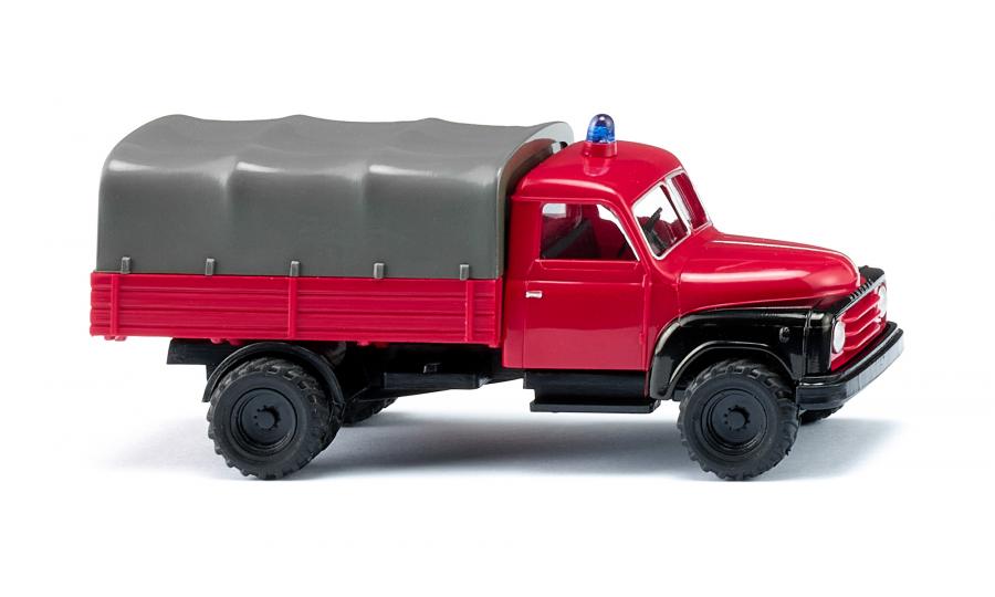 Fire brigade - Flatbed lorry (Hanomag L 28)