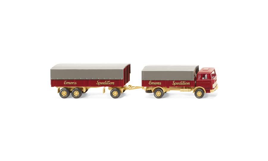 Flat bed truck (MB LP 1620) "Spedition Emons"