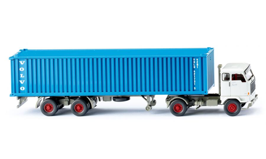 Container semi-truck 40' (Volvo F89)