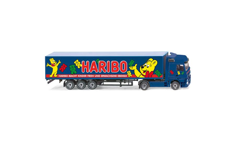 Semi-trailer truck (MB Actros) "Haribo"