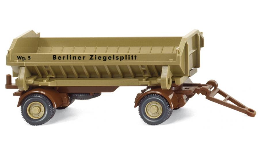 Dumper trailer "Berliner Ziegelsplitt"