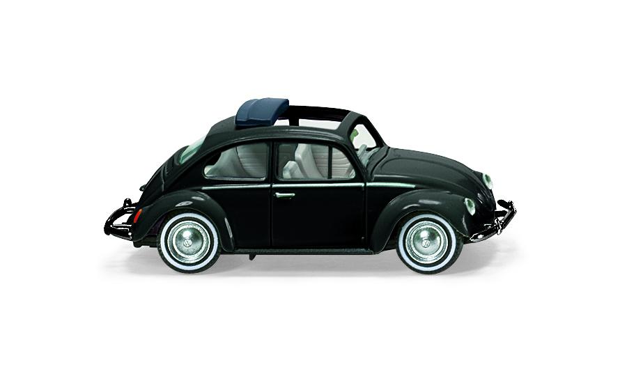 VW Beetle 1200 with folding roof - black