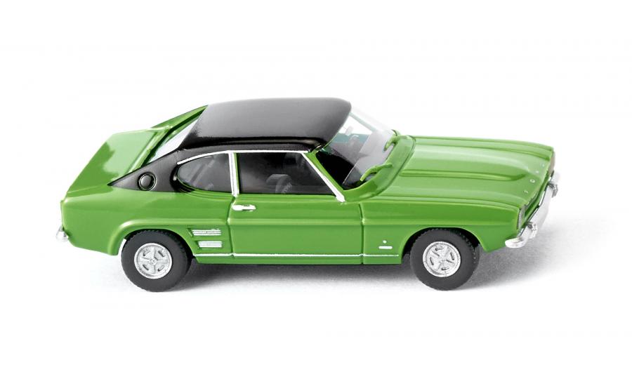 Ford Capri I - grün mit schwarzem Dach